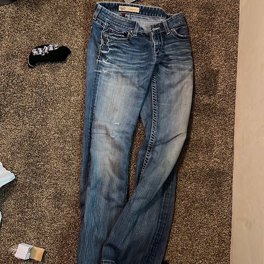 Size 28x33 1/2 bke Madison denim